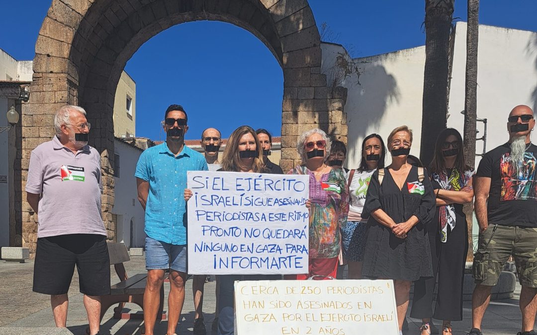 La APM se suma a una iniciativa global para pedir el fin de la masacre de periodistas en Gaza